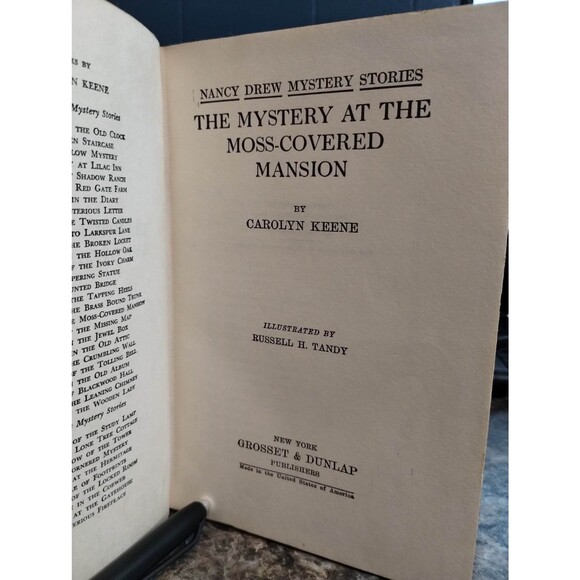 Nancy Drew The Mystery at the Moss Covered Mansion - Picture 2 of 10